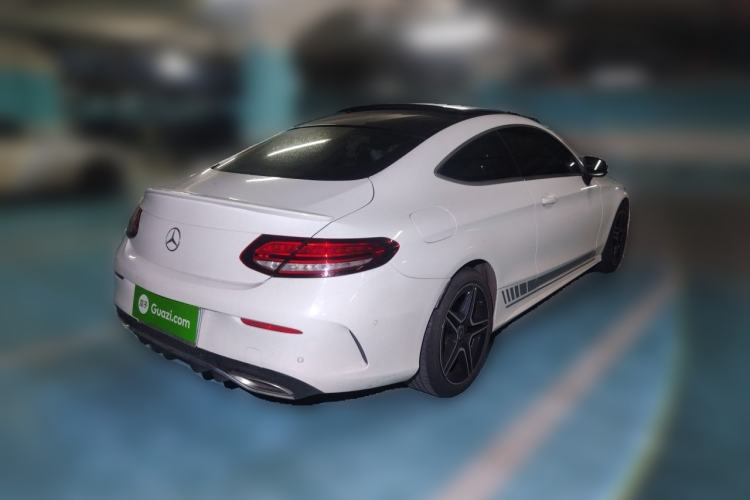 Used Mercedes-Benz C-Class 2019 C 260 Coupe Rear Right 45 Deg