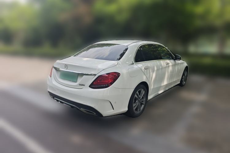 Used Mercedes-Benz C-Class 2019 C 180 L Fashion Edition Sport Version Rear Right 45 Deg