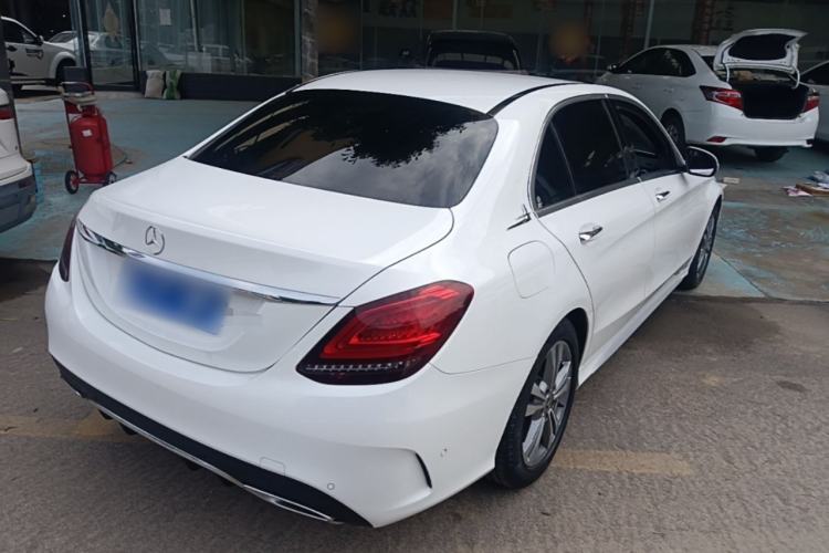Used Mercedes-Benz C-Class 2019 C 180 L Fashion Edition Sport Version Rear Right 45 Deg