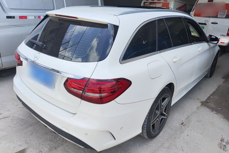 Used Mercedes-Benz C-Class 2019 C 260 Estate Rear Right 45 Deg