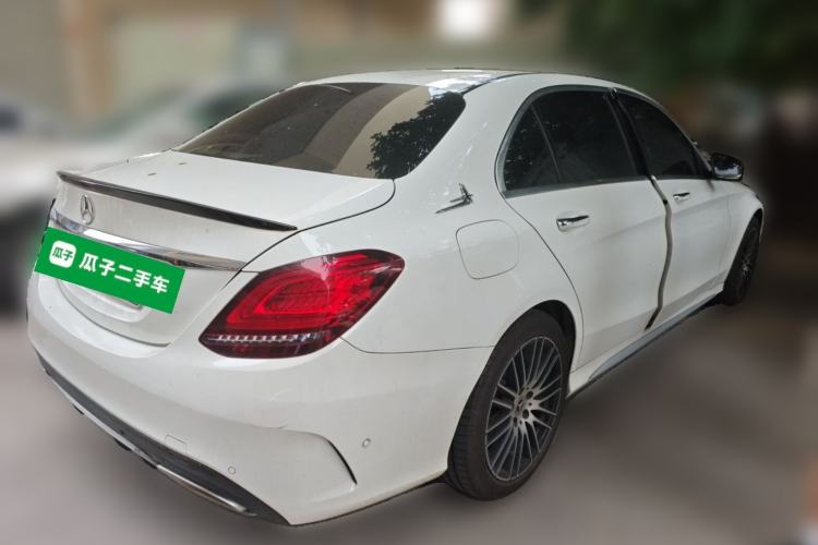 Used Mercedes-Benz C-Class 2019 C 180 L Fashion Edition Sport Version Rear Right 45 Deg