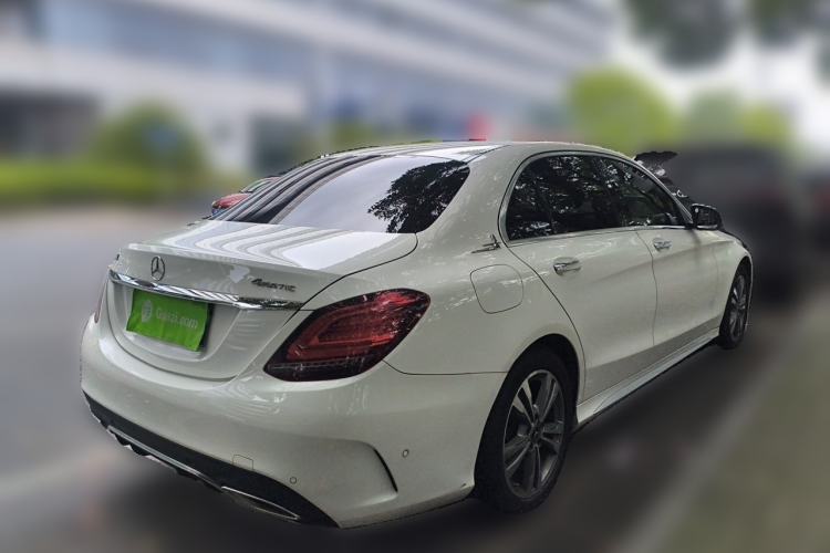 Used Mercedes-Benz C-Class 2019 C 180 L Fashion Edition Sport Version Rear Right 45 Deg