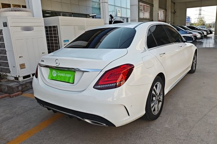 Used Mercedes-Benz C-Class 2019 C 180 L Fashion Edition Sport Version Rear Right 45 Deg