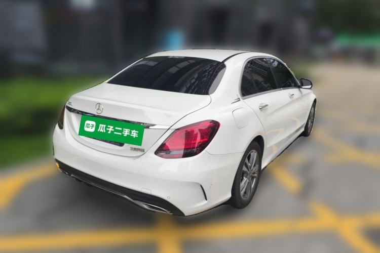 Used Mercedes-Benz C-Class 2019 C 180 L Fashion Edition Sport Version Rear Right 45 Deg