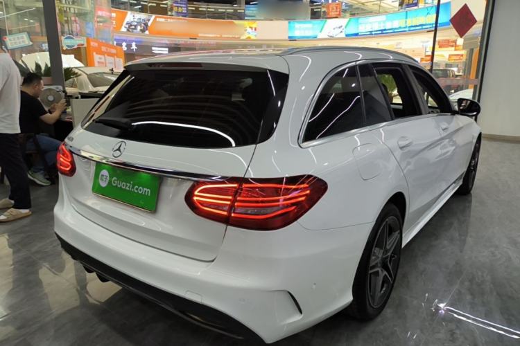 Used Mercedes-Benz C-Class 2019 C 260 Estate Rear Right 45 Deg