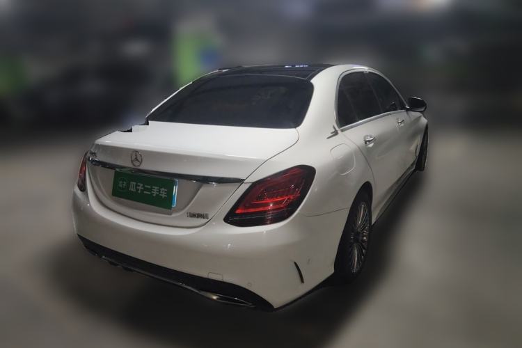 Used Mercedes-Benz C-Class 2019 C 260 L Sport Edition Rear Right 45 Deg
