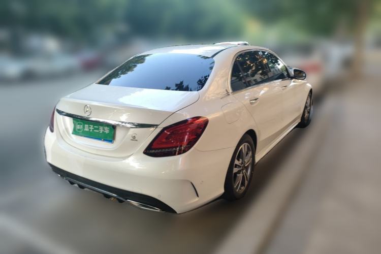 Used Mercedes-Benz C-Class 2019 C 180 L Fashion Edition Sport Version Rear Right 45 Deg