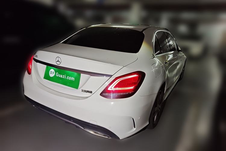 Used Mercedes-Benz C-Class 2019 C 180 L Fashion Edition Sport Version Rear Right 45 Deg