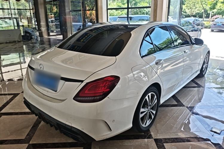Used Mercedes-Benz C-Class 2019 C 180 L Fashion Edition Sport Version Rear Right 45 Deg