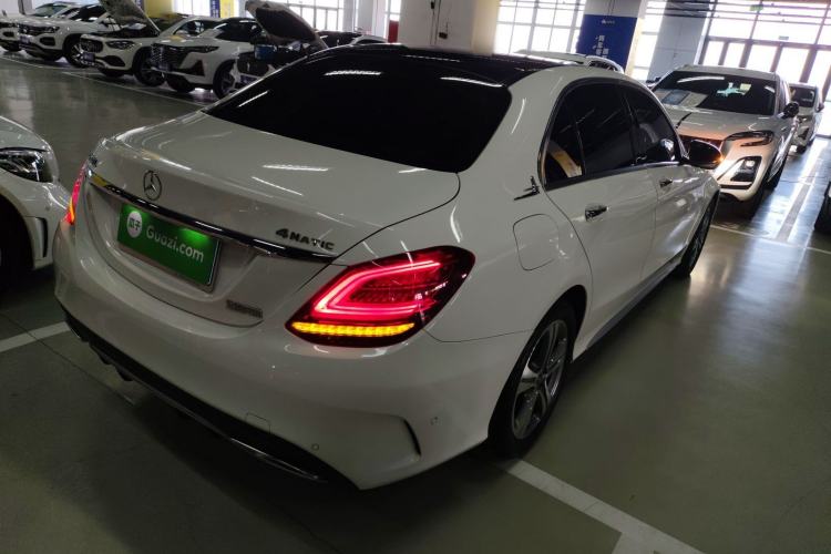 Used Mercedes-Benz C-Class 2019 C 260 L Sport Edition Rear Right 45 Deg