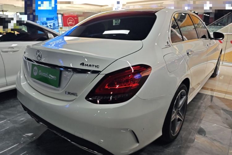 Used Mercedes-Benz C-Class 2019 Facelift C 260 L 4MATIC Sport Edition Rear Right 45 Deg