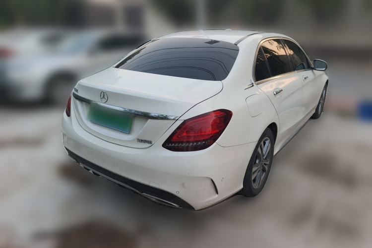 Used Mercedes-Benz C-Class 2019 C 180 L Fashion Edition Sport Version Rear Right 45 Deg