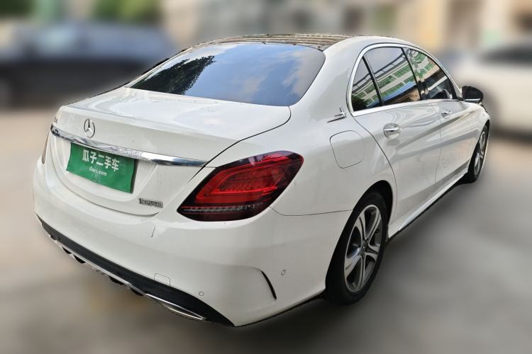 Used Mercedes-Benz C-Class 2019 Restyled C 260 L Sport Edition Rear Right 45 Deg