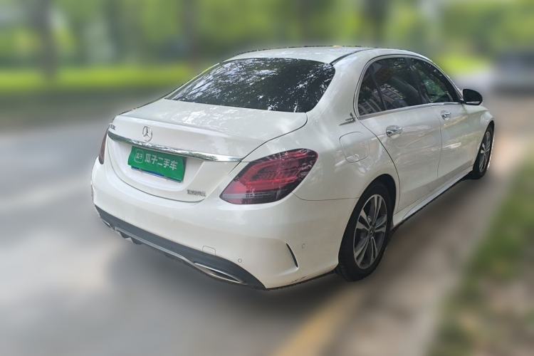 Used Mercedes-Benz C-Class 2019 C 180 L Fashion Edition Sport Version Rear Right 45 Deg