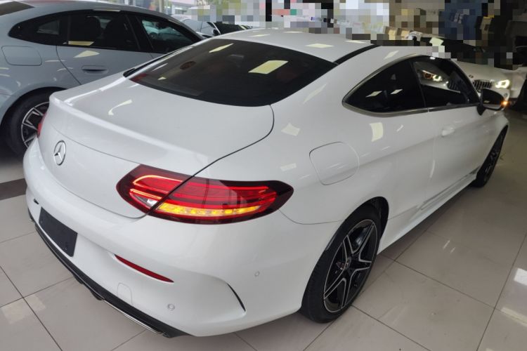 Used Mercedes-Benz C-Class 2019 C 260 Coupe Rear Right 45 Deg