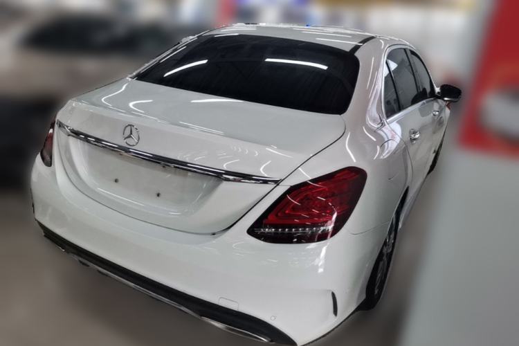 Used Mercedes-Benz C-Class 2019 C 180 L Fashion Edition Sport Version Rear Right 45 Deg