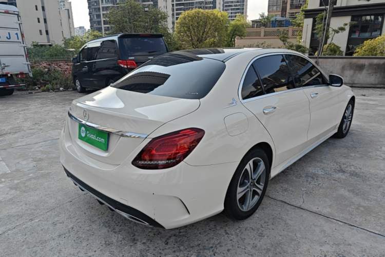 Used Mercedes-Benz C-Class 2019 C 260 L Sport Edition Rear Right 45 Deg