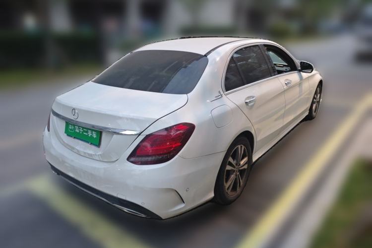 Used Mercedes-Benz C-Class 2019 C 180 L Fashion Edition Sport Version Rear Right 45 Deg