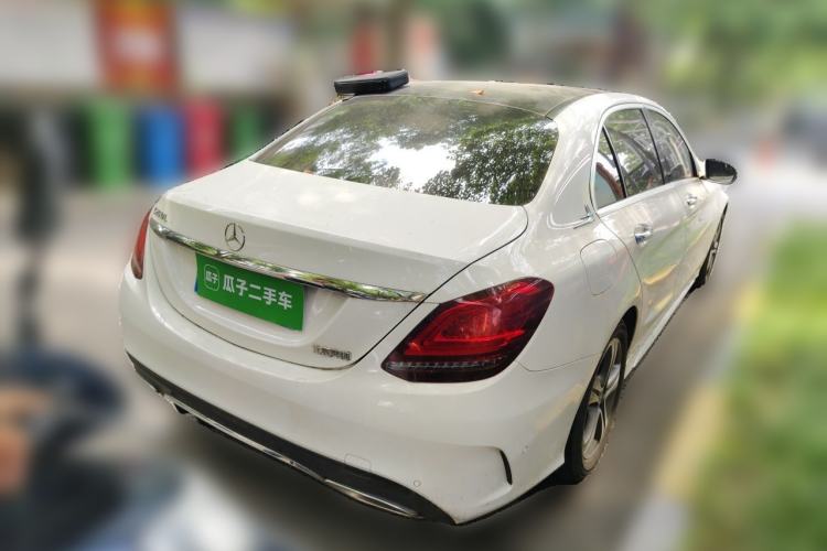 Used Mercedes-Benz C-Class 2019 C 260 L Sport Edition Rear Right 45 Deg