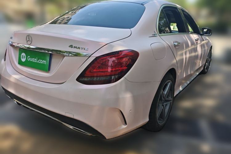 Used Mercedes-Benz C-Class 2019 C 260 Sport Edition 4MATIC Rear Right 45 Deg