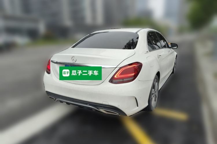 Used Mercedes-Benz C-Class 2019 C 180 L Dynamic Sports Edition Rear Right 45 Deg