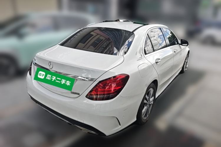 Used Mercedes-Benz C-Class 2019 C 180 L Fashion Edition Sport Version Rear Right 45 Deg