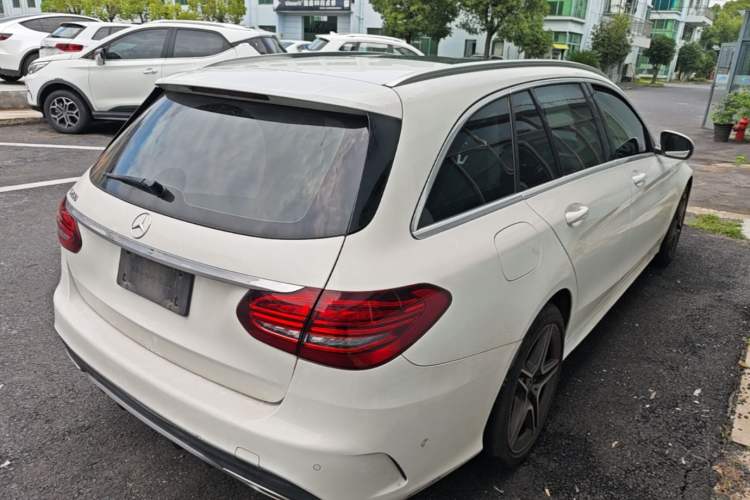 Used Mercedes-Benz C-Class 2019 C 260 Estate Rear Right 45 Deg