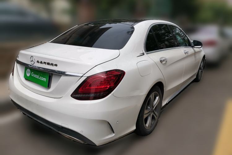 Used Mercedes-Benz C-Class 2019 C 260 L Sport Edition Rear Right 45 Deg