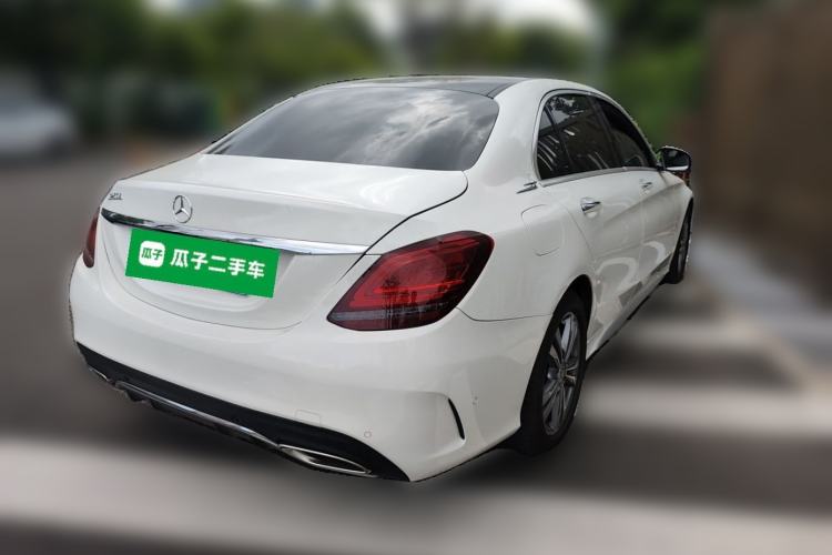 Used Mercedes-Benz C-Class 2019 C 180 L Fashion Edition Sport Version Rear Right 45 Deg