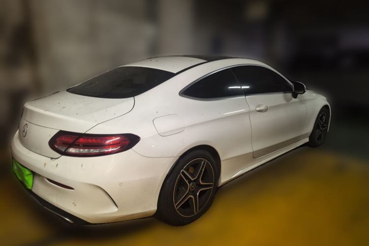 Used Mercedes-Benz C-Class 2019 C 260 Coupe Rear Right 45 Deg