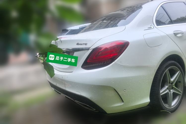 Used Mercedes-Benz C-Class 2019 C 260 L 4MATIC Sport Edition Rear Right 45 Deg
