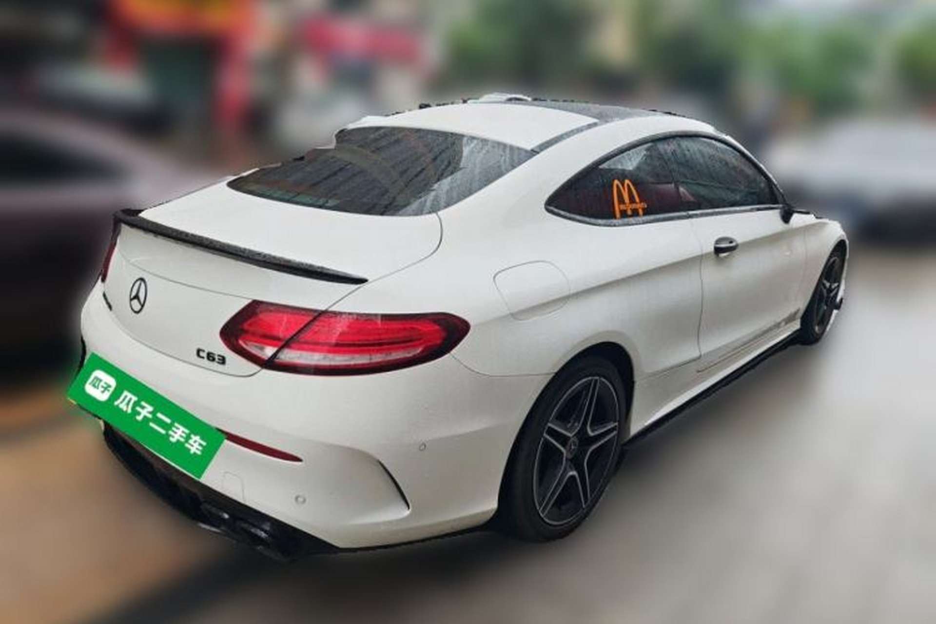 Used Mercedes-Benz C-Class 2019 C 260 Coupe Rear Right 45 Deg