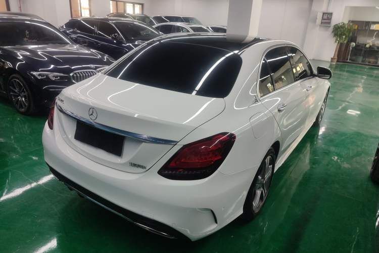 Used Mercedes-Benz C-Class 2019 Restyled C 260 L Sport Edition Rear Right 45 Deg