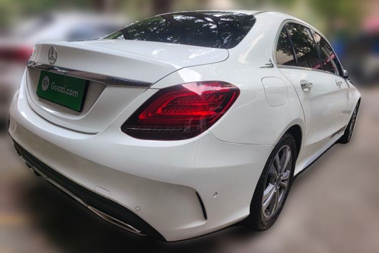 Used Mercedes-Benz C-Class 2019 C 180 L Fashion Edition Sport Version Rear Right 45 Deg