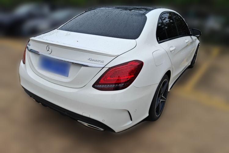 Used Mercedes-Benz C-Class 2019 C 260 Sport Edition 4MATIC Rear Right 45 Deg
