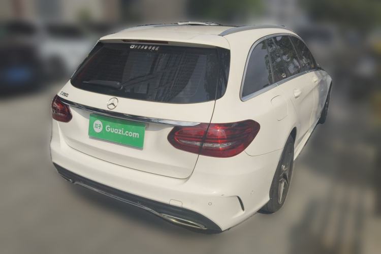 Used Mercedes-Benz C-Class 2019 C 260 Estate Rear Right 45 Deg