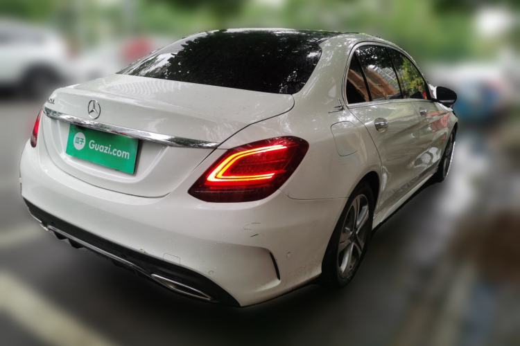 Used Mercedes-Benz C-Class 2019 C 260 L Sport Edition Rear Right 45 Deg