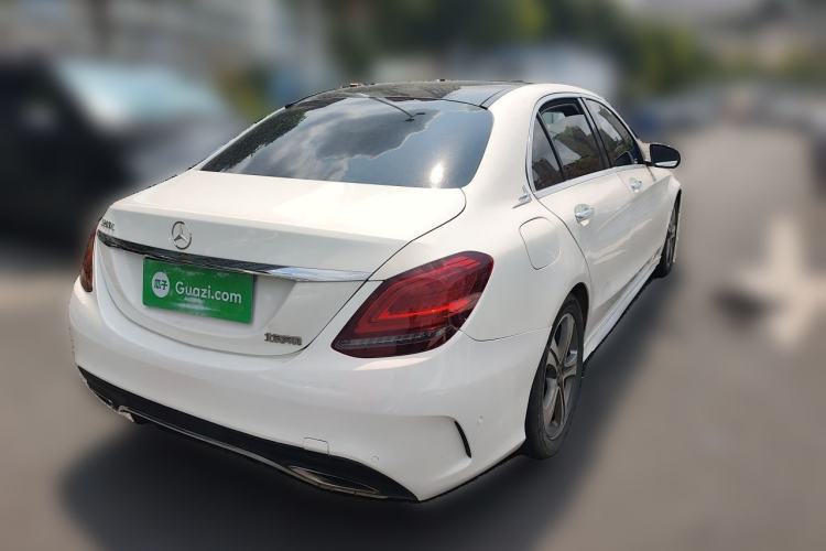 Used Mercedes-Benz C-Class 2019 C 260 L Sport Edition Rear Right 45 Deg
