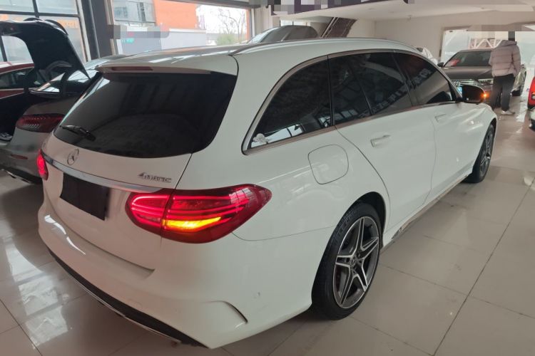 Used Mercedes-Benz C-Class 2019 C 260 Estate Rear Right 45 Deg