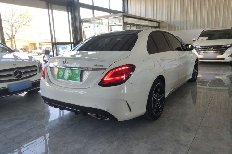 Used Mercedes-Benz C-Class 2019 C 260 Sport Edition 4MATIC Rear Right 45 Deg