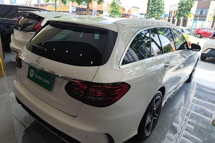 Used Mercedes-Benz C-Class 2019 C 260 Estate Rear Right 45 Deg