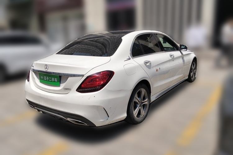 Used Mercedes-Benz C-Class 2019 Restyled C 260 L Sport Edition Rear Right 45 Deg