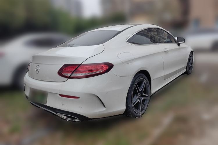 Used Mercedes-Benz C-Class 2019 C 260 Coupe Rear Right 45 Deg