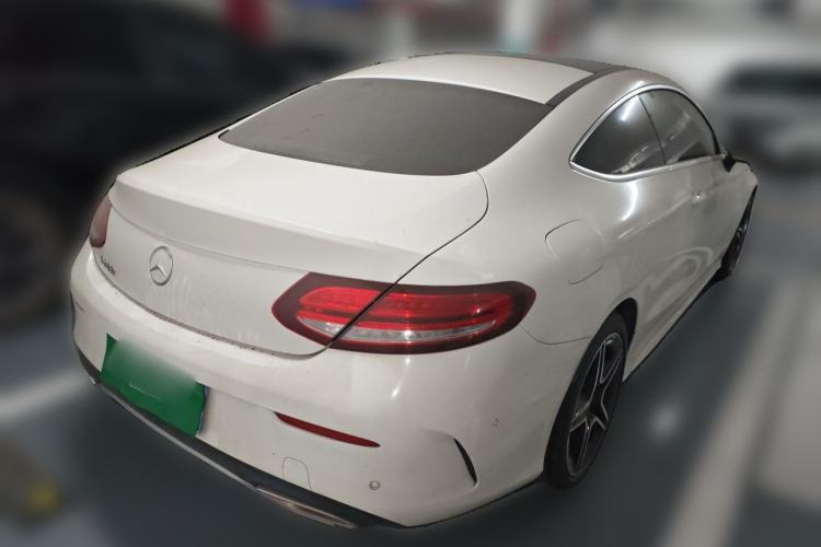 Used Mercedes-Benz C-Class 2019 C 260 Coupe Rear Right 45 Deg