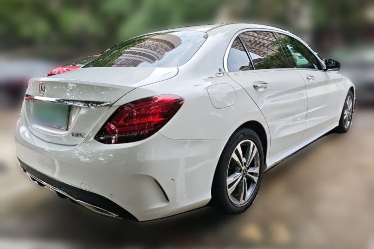Used Mercedes-Benz C-Class 2019 C 180 L Dynamic Sports Edition Rear Right 45 Deg
