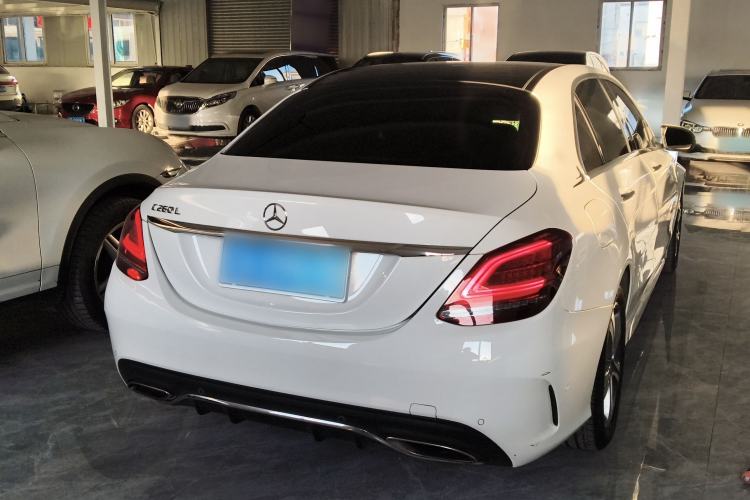 Used Mercedes-Benz C-Class 2019 Restyled C 260 L Sport Edition Rear Right 45 Deg