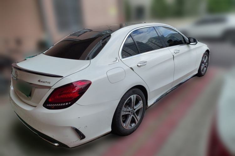 Used Mercedes-Benz C-Class 2019 C 260 L Sport Edition Rear Right 45 Deg