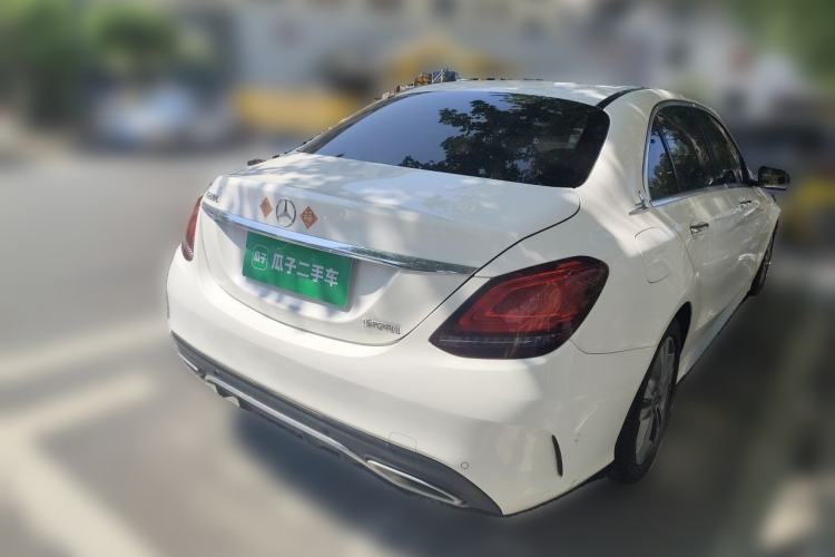 Used Mercedes-Benz C-Class 2019 C 180 L Fashion Edition Sport Version Rear Right 45 Deg