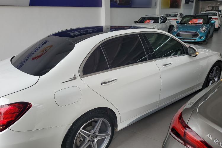 Used Mercedes-Benz C-Class 2019 C 260 L 4MATIC Sport Edition Rear Right 45 Deg