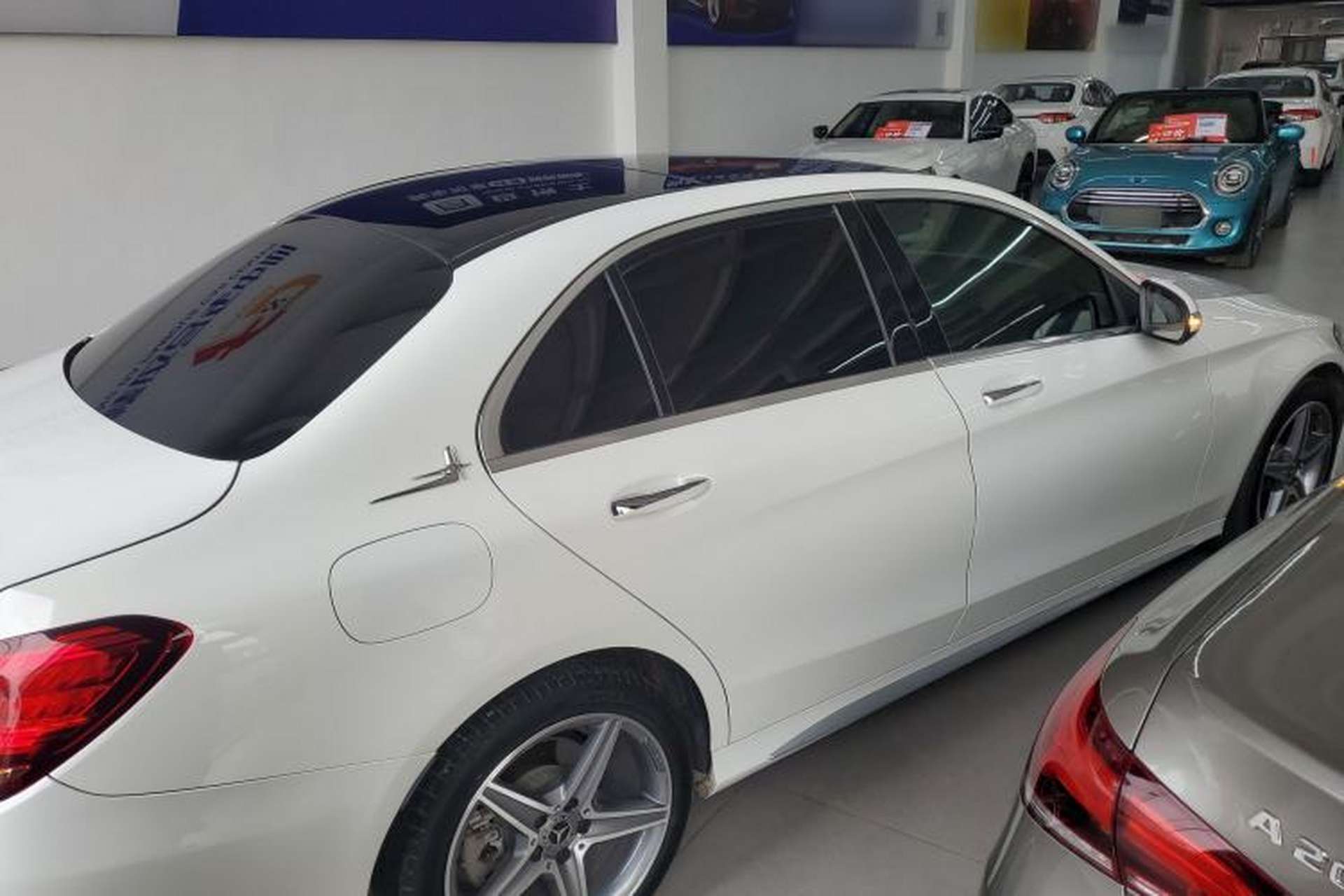 Used Mercedes-Benz C-Class 2019 C 260 L 4MATIC Sport Edition Rear Right 45 Deg